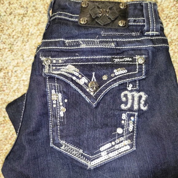 Miss Me Denim Jeans Boot Jeans Size 30 NWOT New - Picture 4 of 16